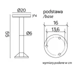 SU-MA lampa stojąca zewnętrzna Rondo II RO-550