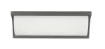 SU-MA kinkiet zewnętrzny LED Mona 13W 1200lm 4000K ciemny popiel IP65 MN19301