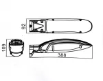 SU-MA kinkiet zewnętrzny Boat LS-LT-3A