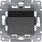 DANTE Ściemniacz LED 10-100W, 250V~, IP20 GRAFIT