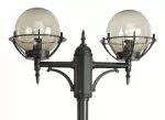 SU-MA lampa stojąca zewnętrzna kule z koszykiem 200 OGMWN 2 KPO FU