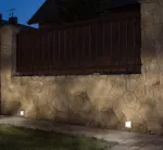 SU-MA oprawa do zabudowy Mur Led Inox D 04