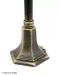 SU-MA lampa stojąca zewnętrzna Retro Classic II K 5002/1 H