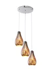 Lampa sufitowa SIRA 3x40W chrom 3D