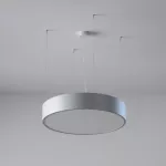 ABA PRO 640 wisząca LED 22,8W/4323lm/840/TD, 230V, srebrny aluminiowy (mat) RAL 9006