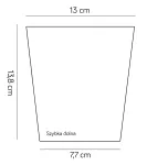 SU-MA Szybki do dolnej części (koszyka) lamp z serii Witraż SZ 1018 N