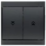 WP-10L/M Wyłącznik żaluzjowy-LUNA- zwierny p/t 10A, 250V; antracyt