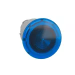 Harmony XB4 Główka przycisku grzybkowego push pull LED Ø40 niebieska metalowa