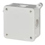 Puszka instalacyjna hermetyczna bez złączek 100x100mm biała