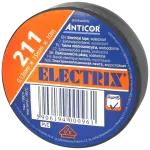 ELECTRIX 211 taśma elektroizolacyjna 0,13 mm x 15 mm x 10 m czarna