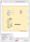 PK 47, Przepust kablowy(Szer.0mm wys.0mm głeb.0mm)
