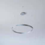 ALFREDO 1100/U wisząca DIRECT LED PHILIPS LV 69W/11000lm/3000K/TD/CAS, 230V, kolor srebra (gładki mat)