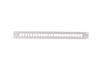Patch Panel 12 Port Pusty Czarny RAL 9005 (tylko do Cat6)