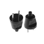 WT-20 Wtyczka rozbieralna, prosta 2p, 16A, 250V; WT-20; czarny