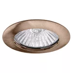 Sufitowa oprawa punktowa DECO 50W stała ant.miedź