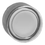 Harmony XB4 Główka przycisku płaskiego z samoczynnym powrotem LED okapturzona biała metalowa