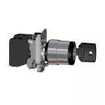Harmony XB4 Przełącznik 2 pozycje czarny kluczem 455 metalowy z powrotem do środka