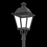 Oprawa LUCERA LED ED DALI 5650lm/722 IP66 O6 czarny II kl 52 W