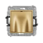 ICON Mechanizm wypustu kablowego złoty