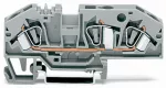 3-przewodowa złączka przelotowa 6 mm², niebieska 282-694