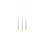 Stylo 3 (white) G9 3x Max 40W METAL GLASS