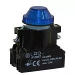 PROMET Lampka L22WD 24V-230V W3 niebieska