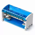 Dwubiegunowy modułowy blok rozdzielczy ShNK 2x11 szary
