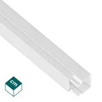 MKE / Kanał Elektroinst. PVC-U 18/20 Biały - 2 m (25 szt./op.)