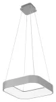 3927 Lampa wisząca Adeline LED 28W, szara, prostokąt