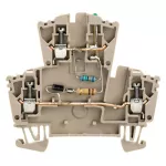 WDK 2.5 LD/GN 1D 2R 230 Złączki szynowe z elementami elektronicznymi, nr.katalogowy 1303670000