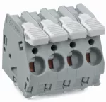 Złączka do płytek drukowanych dźwignia 6 mm² RM 7,5 mm 10-bieg, szara 2706-110
