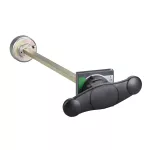 Compact INS INV, napęd obrotowy przedłużony do Interpact INS czarny uchwyt 320_630A