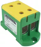 ZŁĄCZKA SZYNOWA JEDNOPOLOWA ZGX 2x95 MM2 ŻÓŁTO - ZIELONA (Al/Cu)