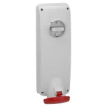 Interlocked socket, Mureva PK, panel mounting, 63A, 3P+N+E, 400V, IP65