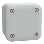 Puszka ABS nieprzezroczysta pokrywa 74x74x54 mm, PanelSet