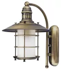 7991 Kinkiet Sudan E27/60W mosiądz antyczny 230V, 50Hz
