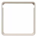 Pierścień oddzielający do płytki centralnej i elementu centralnego 50 x 50 mm, kremowy