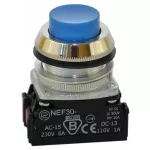 PROMET Przycisk NEF30-WY/W3 niebieski