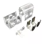 ŁĄCZNIK PRZEZROCZYSTY ŚRODKOWY DO NEONU LED 10x22mm