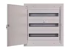 Rozdzielnia RPsm 72 Z (3x24) z zamkiem, RAL 9003