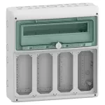 Obudowa natynkowa IP65 do gniazd gMRV-1-18+1-NT-T/12 4 otwory 103x225 mm