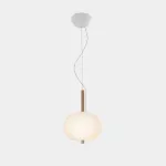Pendant Ilargi Ø230 LED 11.8W LED warm-white 2700K 0-10V Light wood 641lm 00-6010-93-F9