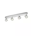 STAR bar/tube aluminium 4x4.5W SELV Oświetlenie punktowe
