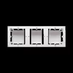 WMYZ-203xxx-1012 Puszka natynkowa płytka (31mm) potrójna; biały