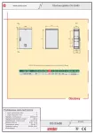 Obudowa poliestrowa - IP44/IP54, IK10, OS 53x80 daszek płaski