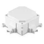 PK-2K Puszka odgałęźna kablowa, dławica pod kanał elektroinstalacyjny, 103x103x60; biały