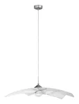 3694 Lampa wisząca Elina E27/1x60W 400mm czarno-biały 230V, 50Hz