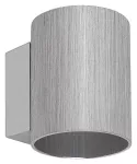 7022 Kinkiet Kaunas G9 1xMAX 10W brushed aluminium IP20 Tube shape