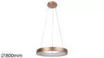 5055 Lampa wisząca Carmella Led / 80W złoty/ biały, IP20 230V, 50Hz