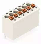 1-przewodowe gniazdo przycisk Push-in CAGE CLAMP®, jasnoszary 2091-1182/200-000/997-407